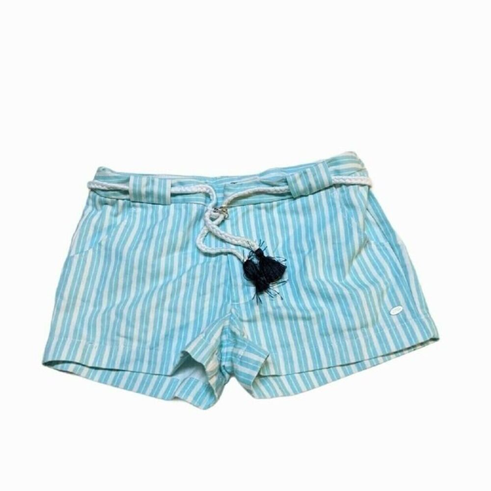 Tommy Hilfiger Girls Striped Chino Shorts 12